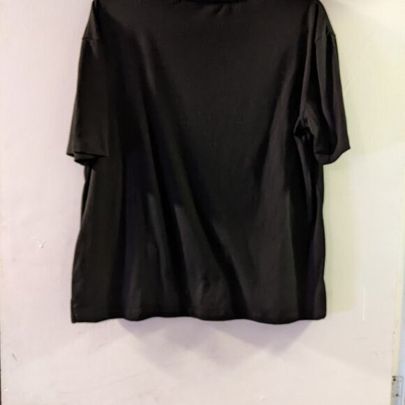 "Les Amis" Floral Embroidered Tee in Size L - Picture 14 of 16